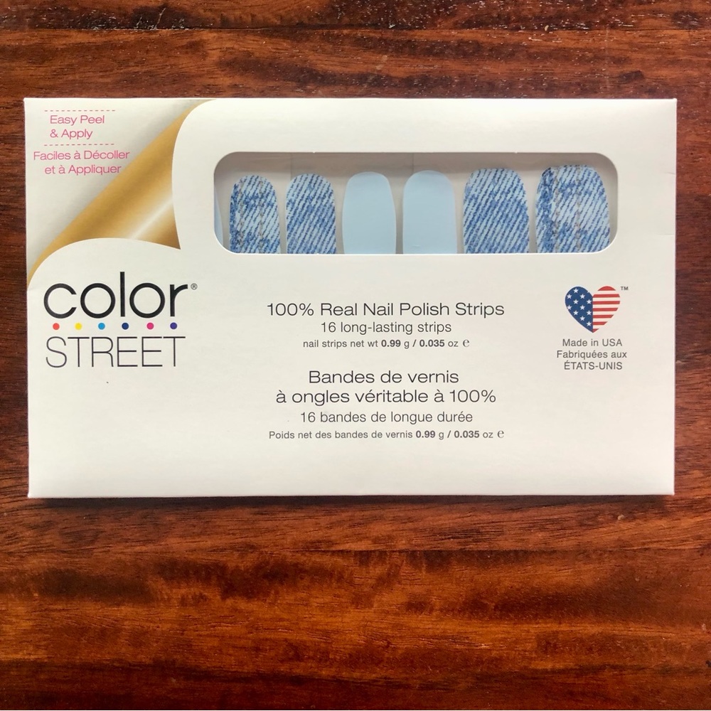 Color Street Nail Strips - Blue Jean Baby